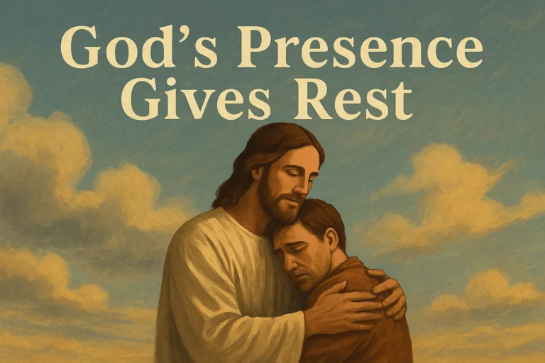 God’s Presence Gives Rest